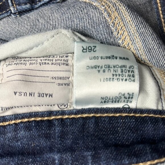 Adriano Goldschmied AG Skinny Blue Jeans Pants Denim ((size 26R)) - Picture 8 of 8